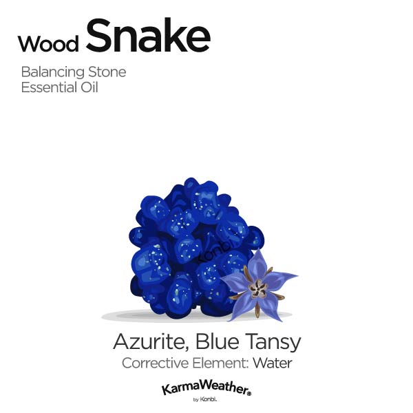 Year of the Wood Snake's balancing stone and essential oil