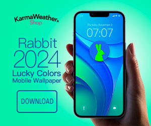 Rabbit Lucky Colors 2024: Download Mobile Wallpaper