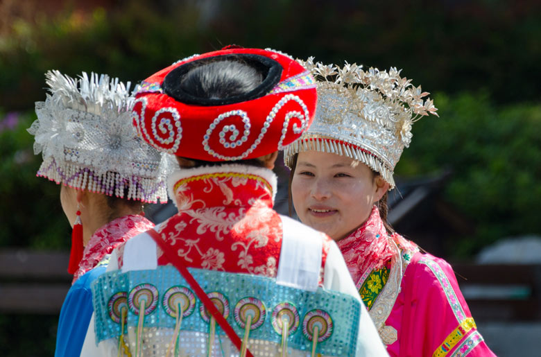 Rynek w Lijiang, Chiny, autor: Xiquinhosilva