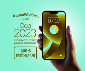 Couleurs tendance 2023 du Coq: téléchargez l'écran d'accueil mobile