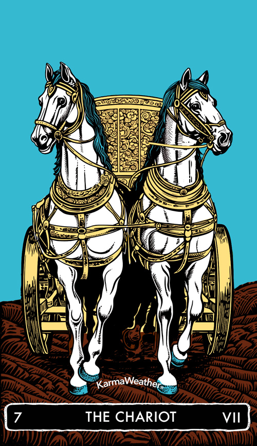 KarmaWeather Tarot - The Chariot