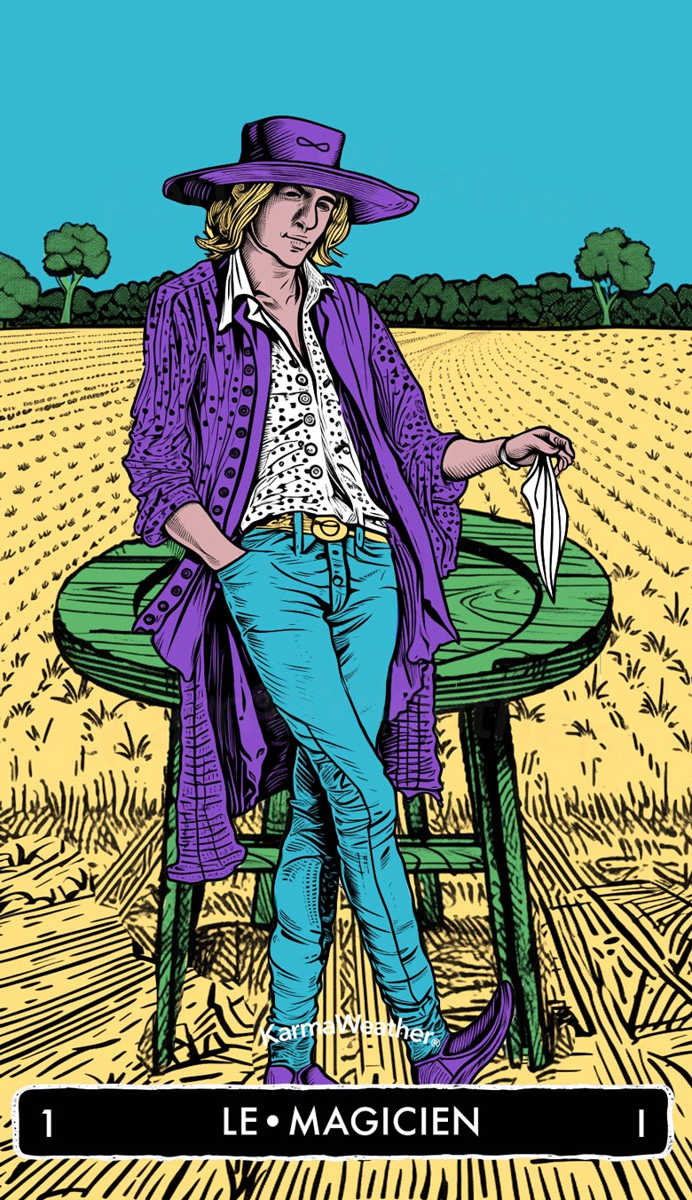 Tarot de KarmaWeather - The Magician