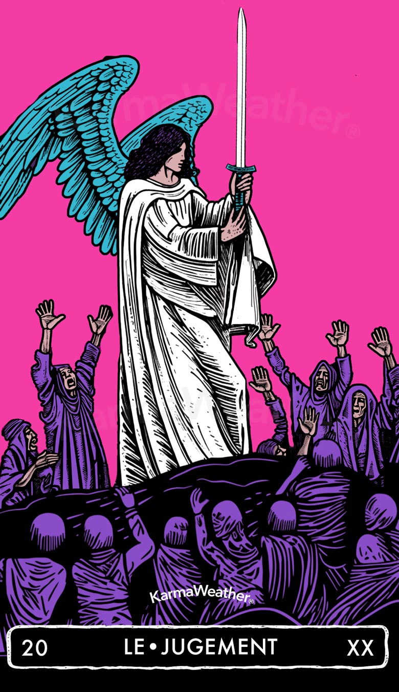 Tarot de KarmaWeather - Judgement