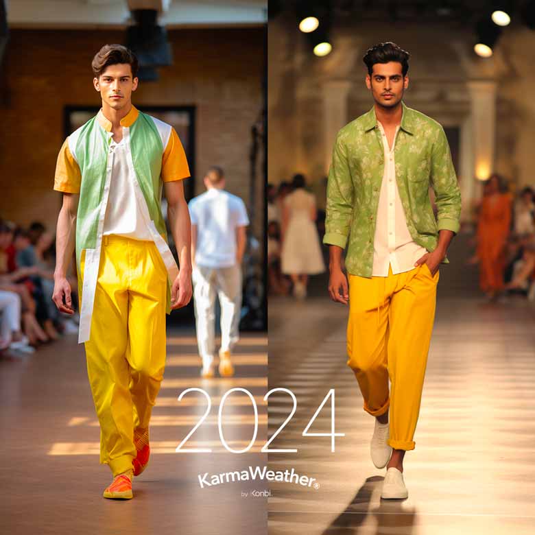 Tendencias de moda 2024 para él