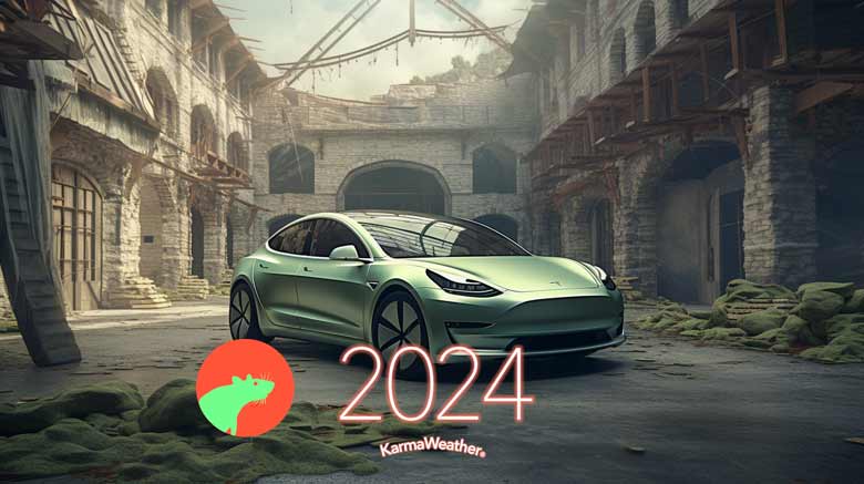 2024年 子[鼠]の車とカラートレンド