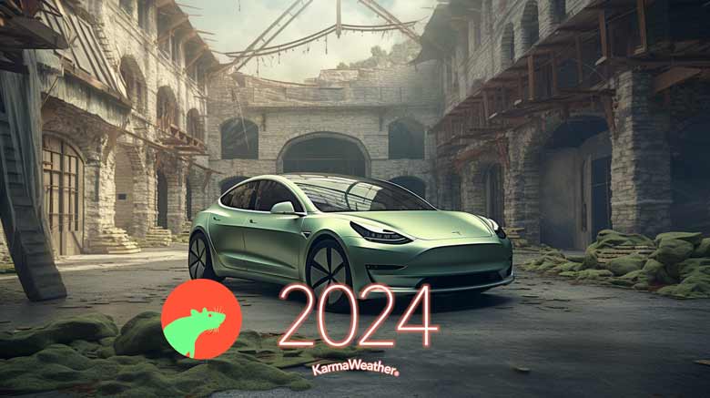 Coche y tendencia de color 2024 para la Rata