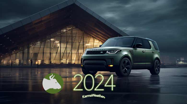 2024年 丑[牛]の車とカラートレンド