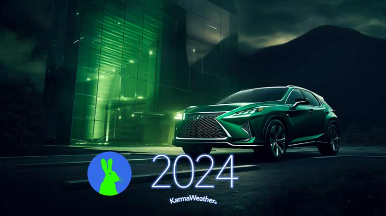 Coche y tendencia de color 2024 para el Conejo