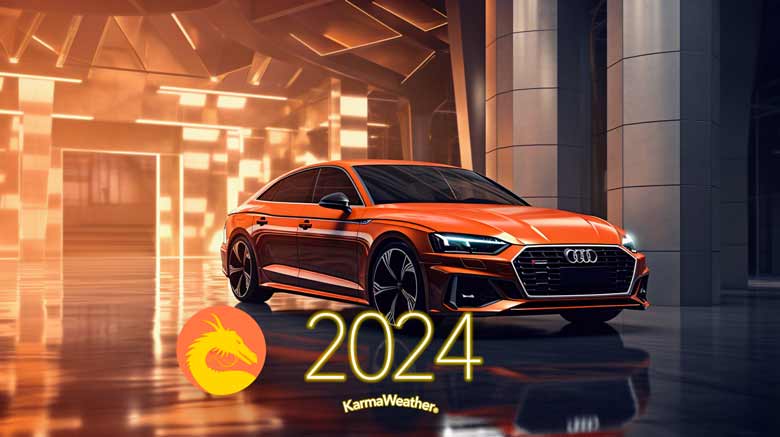 Voiture et tendance couleur 2024 pour le Dragon