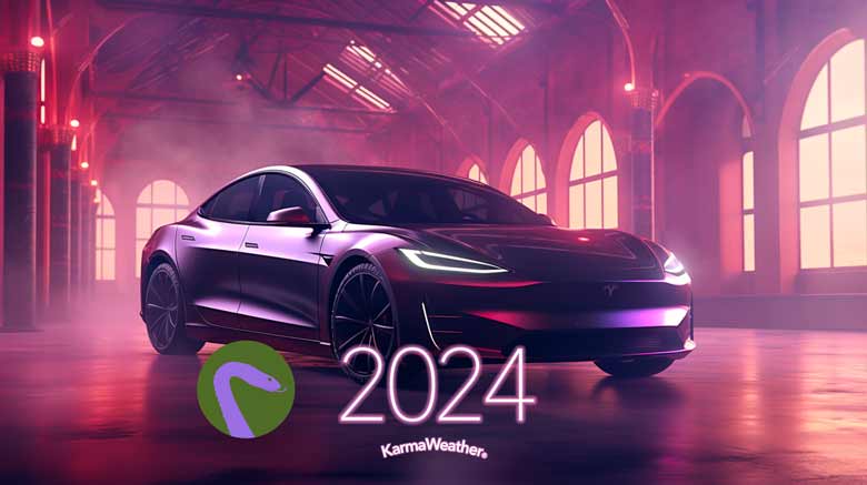 Carro e tendência de cores 2024 para a Cobra