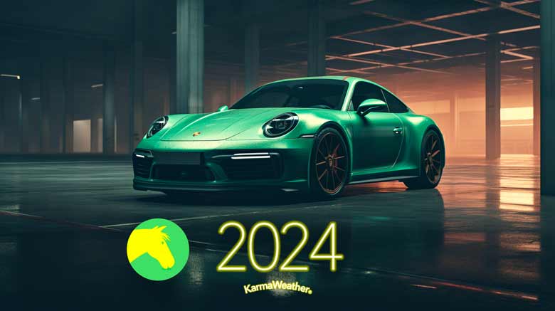 Coche y tendencia de color 2024 para el Caballo