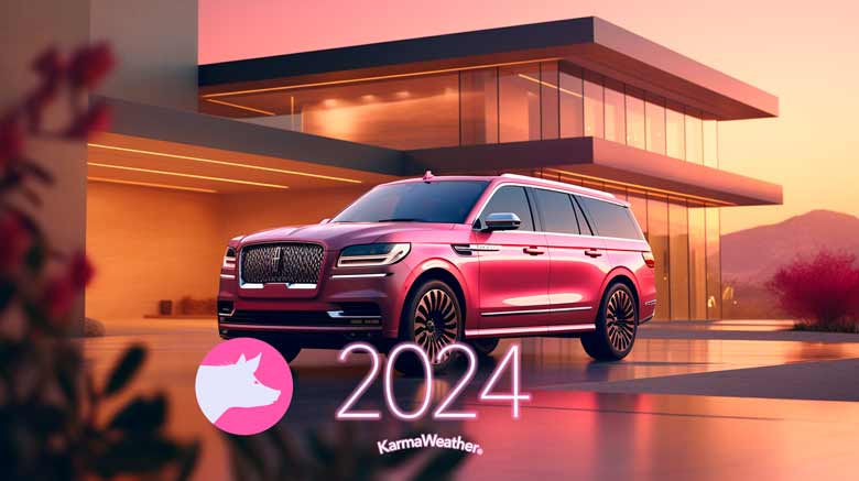 2024年 亥[猪]の車とカラートレンド