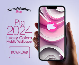 Pig Lucky Colors 2024: Download Mobile Wallpaper