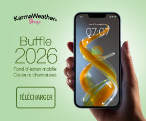 Couleurs tendance 2026 du Buffle: téléchargez l'écran d'accueil mobile