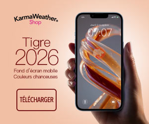 Couleurs tendance 2026 du Tigre: téléchargez l'écran d'accueil mobile