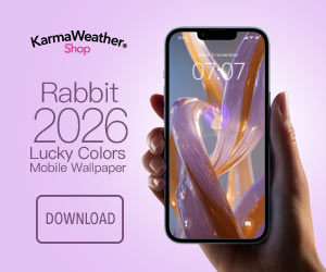 2026 trend colors for the Rabbit: download mobile wallpaper