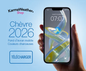 Couleurs tendance 2026 de la Chèvre: téléchargez l'écran d'accueil mobile