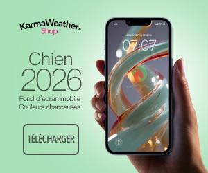 Couleurs tendance 2026 du Chien : téléchargez l'écran d'accueil mobile