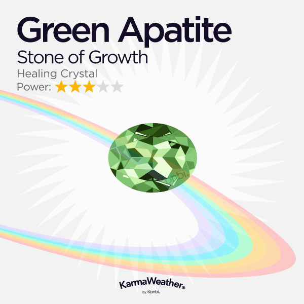 Green apatite