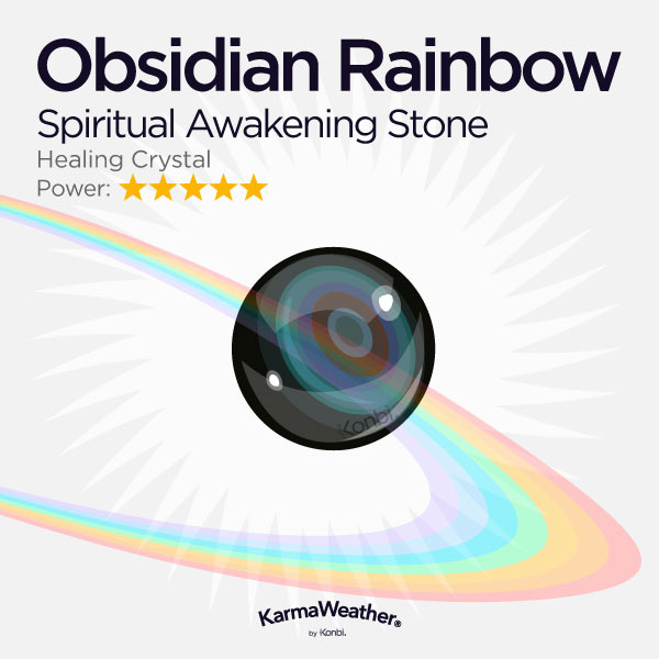 Obsidian rainbow