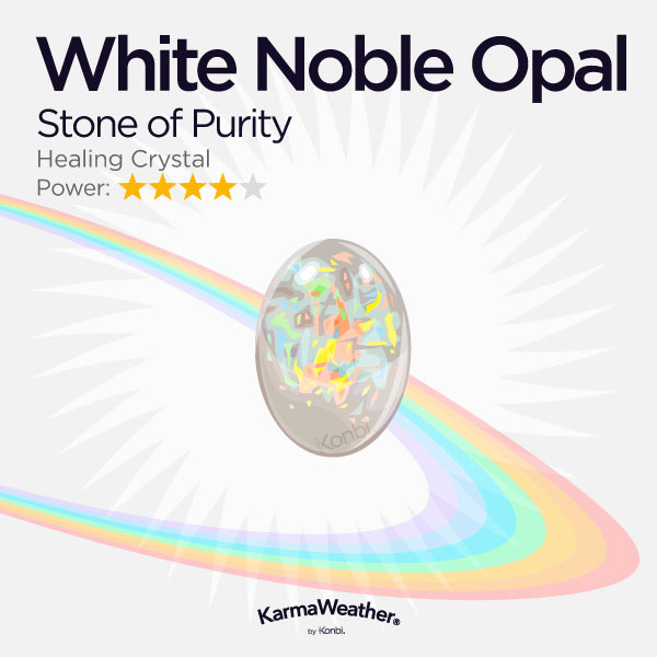 White opal meaning sale