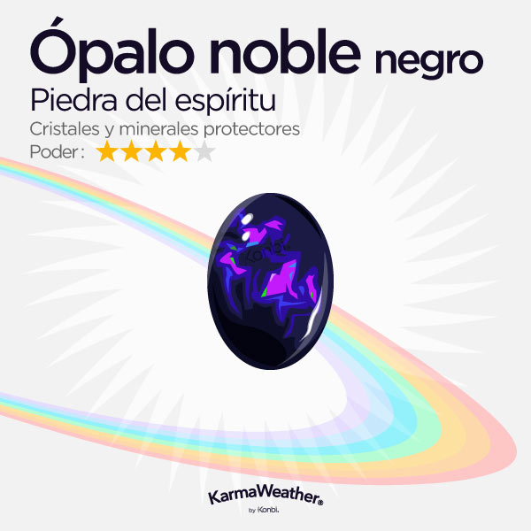 Ópalo noble negro