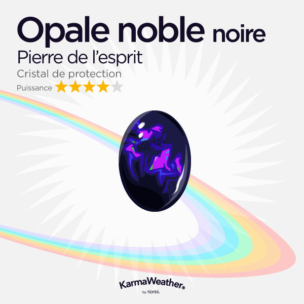 Opale noire noble