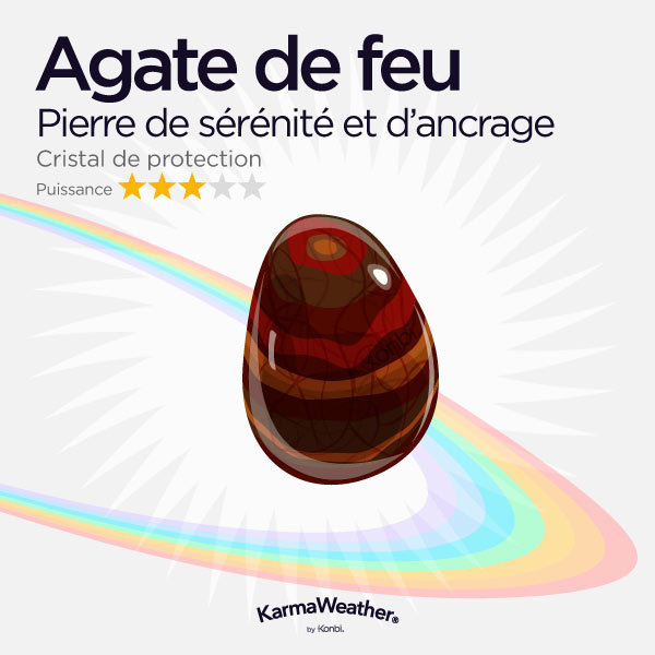 Agate de feu