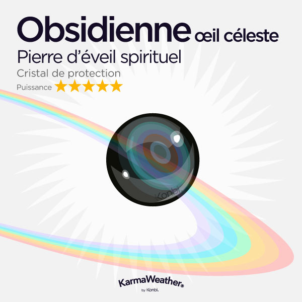 Obsidienne arc-en-ciel