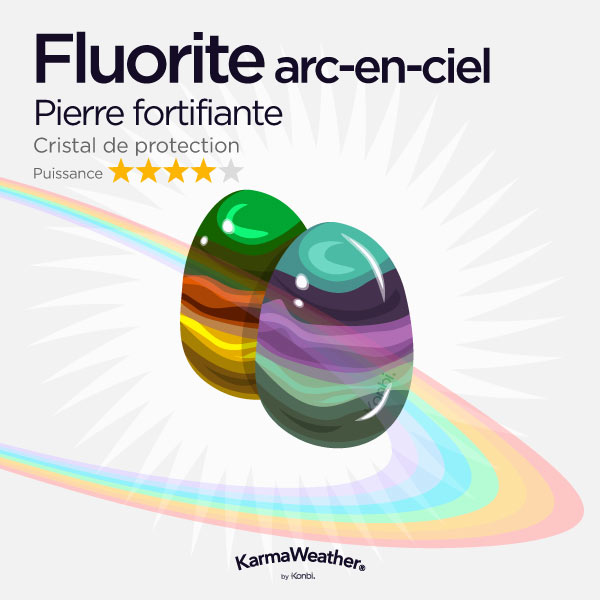 Fluorite arc-en-ciel