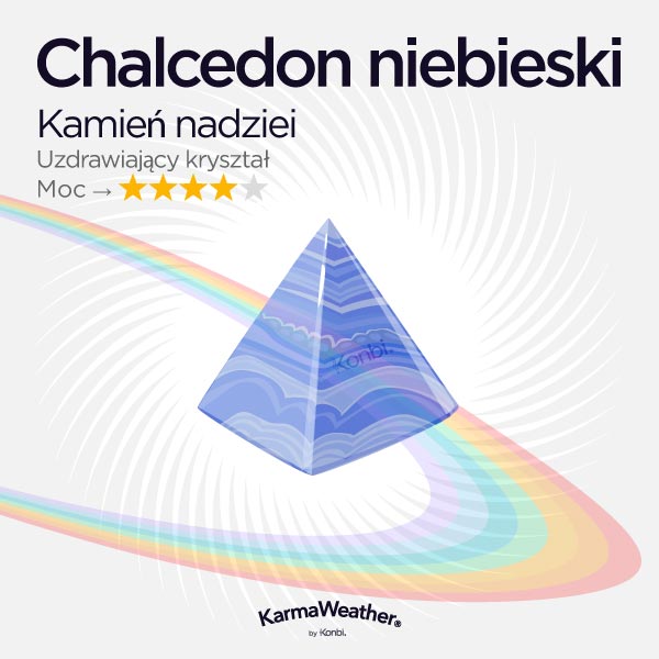 Chalcedon niebieski