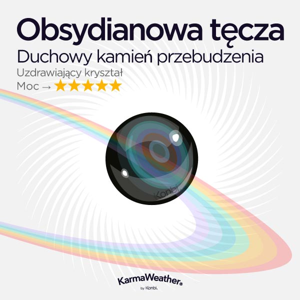 Obsydianowa tęcza